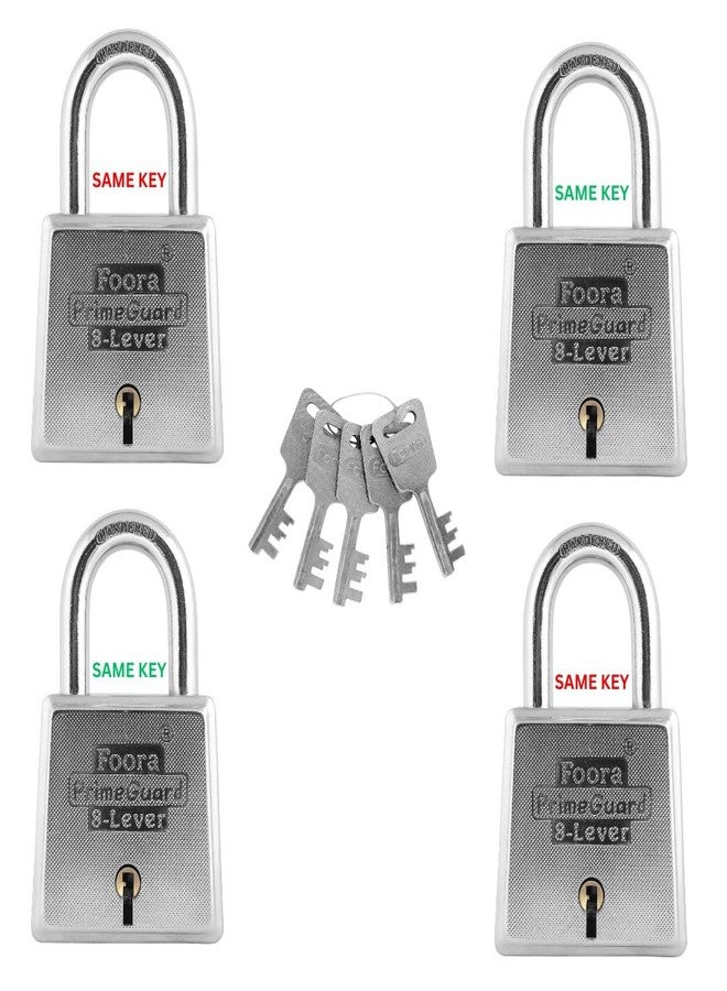 Foora Same Key Lock - Primeguard 60mm Square Lock | Pack of 4-5 Keys